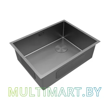 Кухонная мойка Paulmark Next-SKEW 580 PM885844-MG (матовый серый) картинка 2